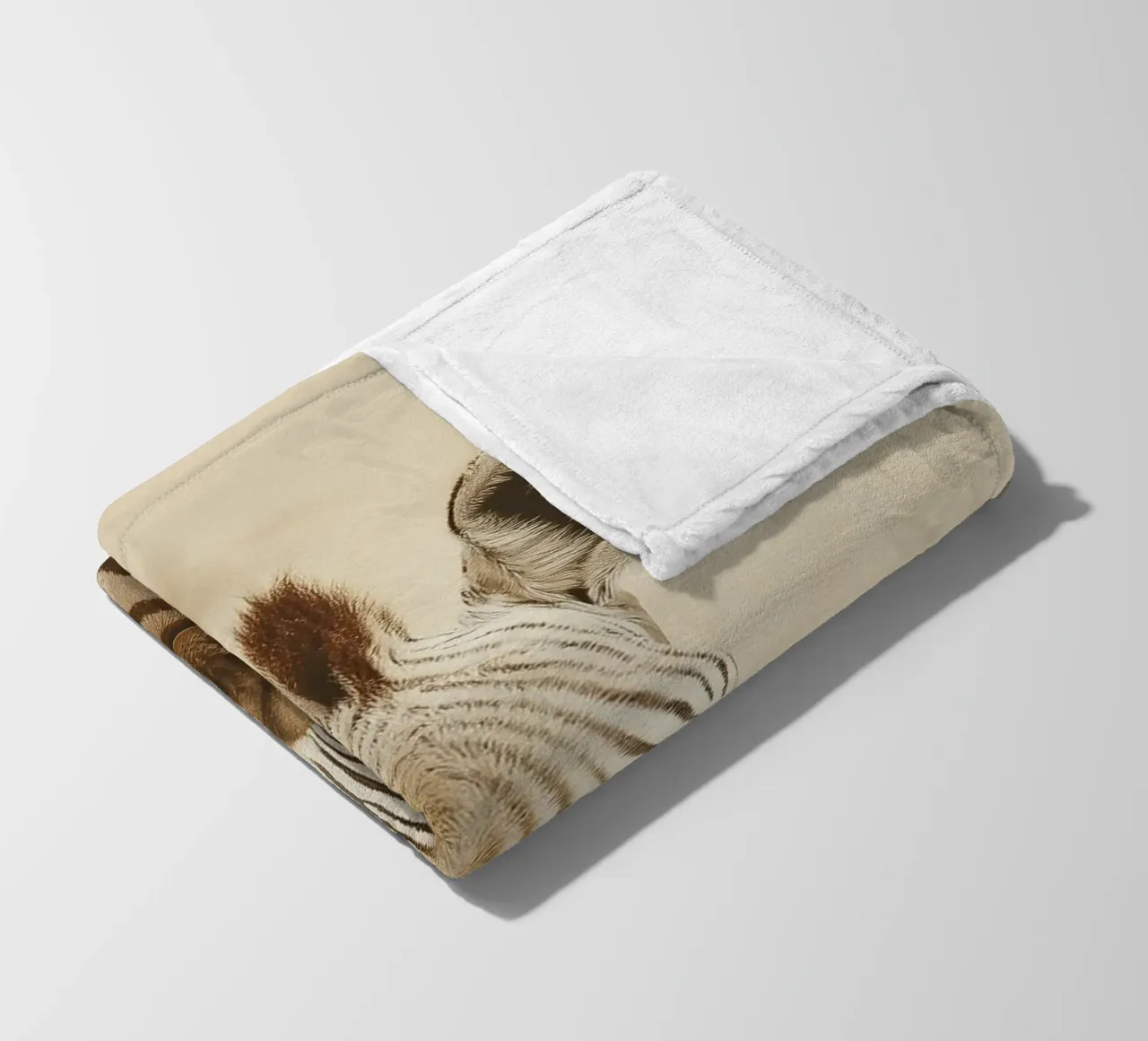 Zebra Gaze coperta in pile da lieblu