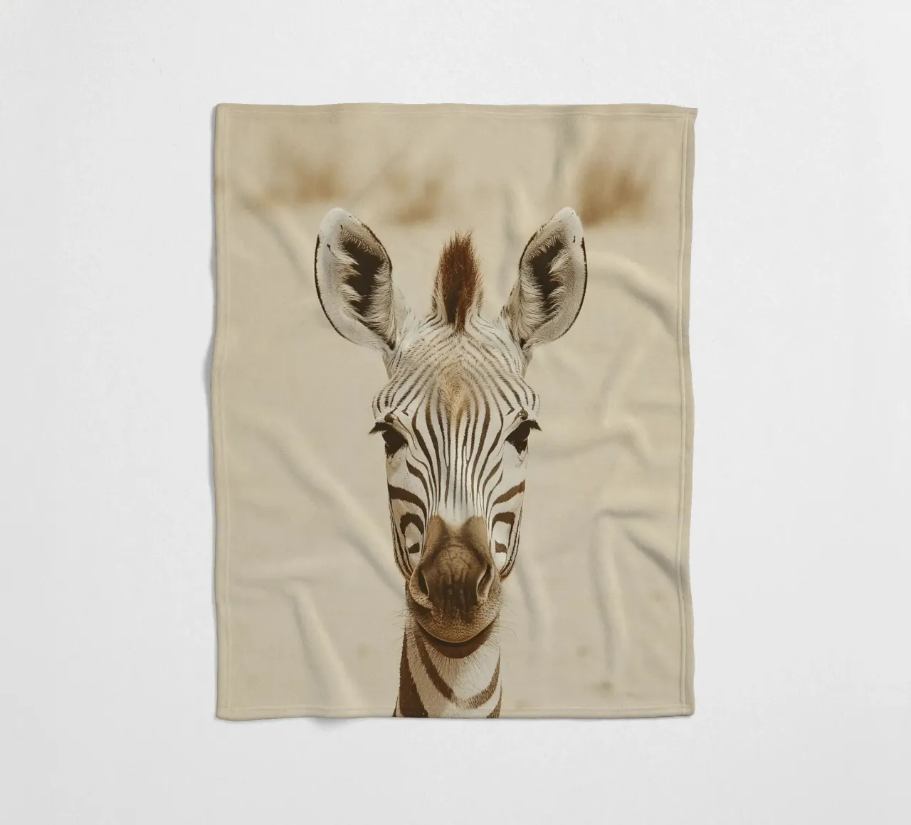 Zebra Gaze coperta in pile da lieblu