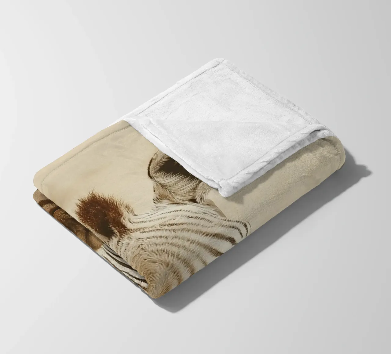 Zebra Gaze coperta in pile da lieblu