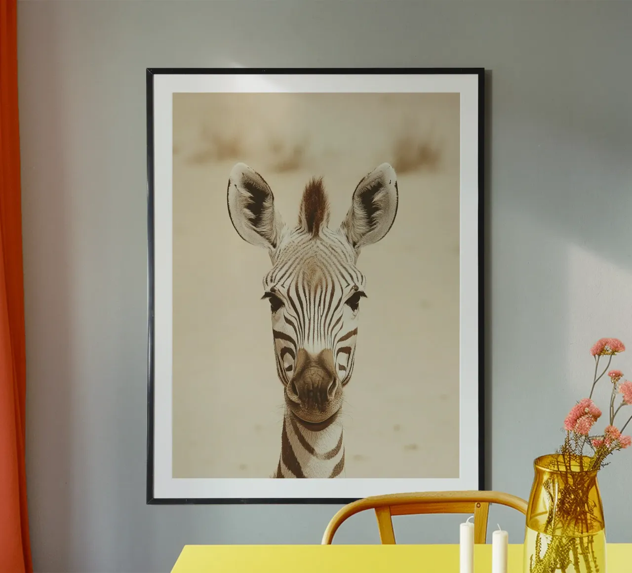 Zebra Gaze carta hahnemühle da lieblu