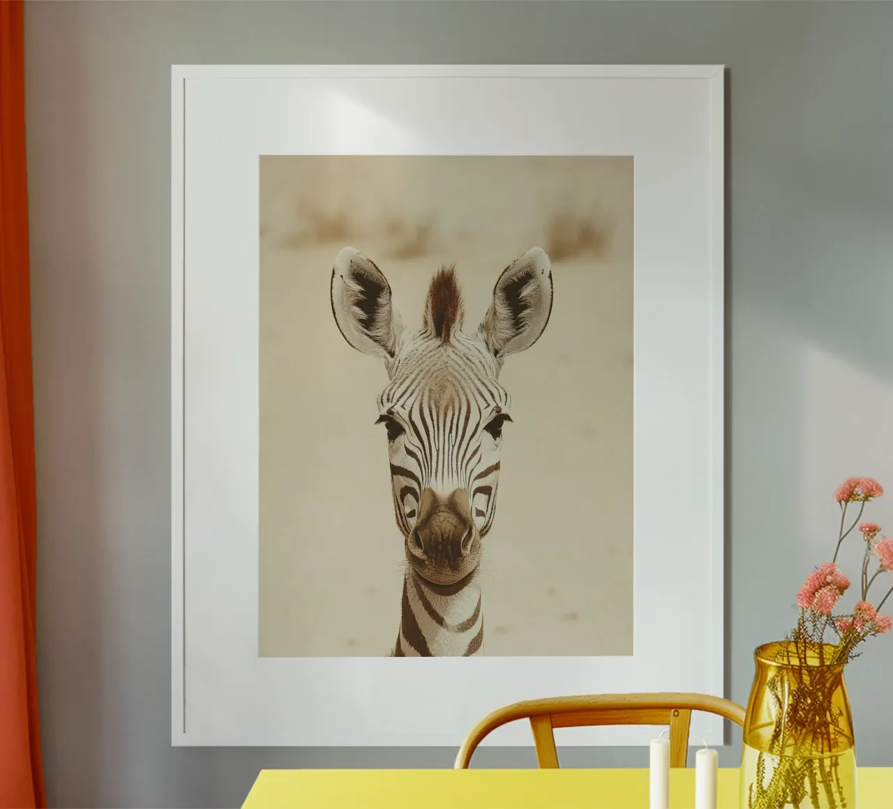 Zebra Gaze carta hahnemühle da lieblu