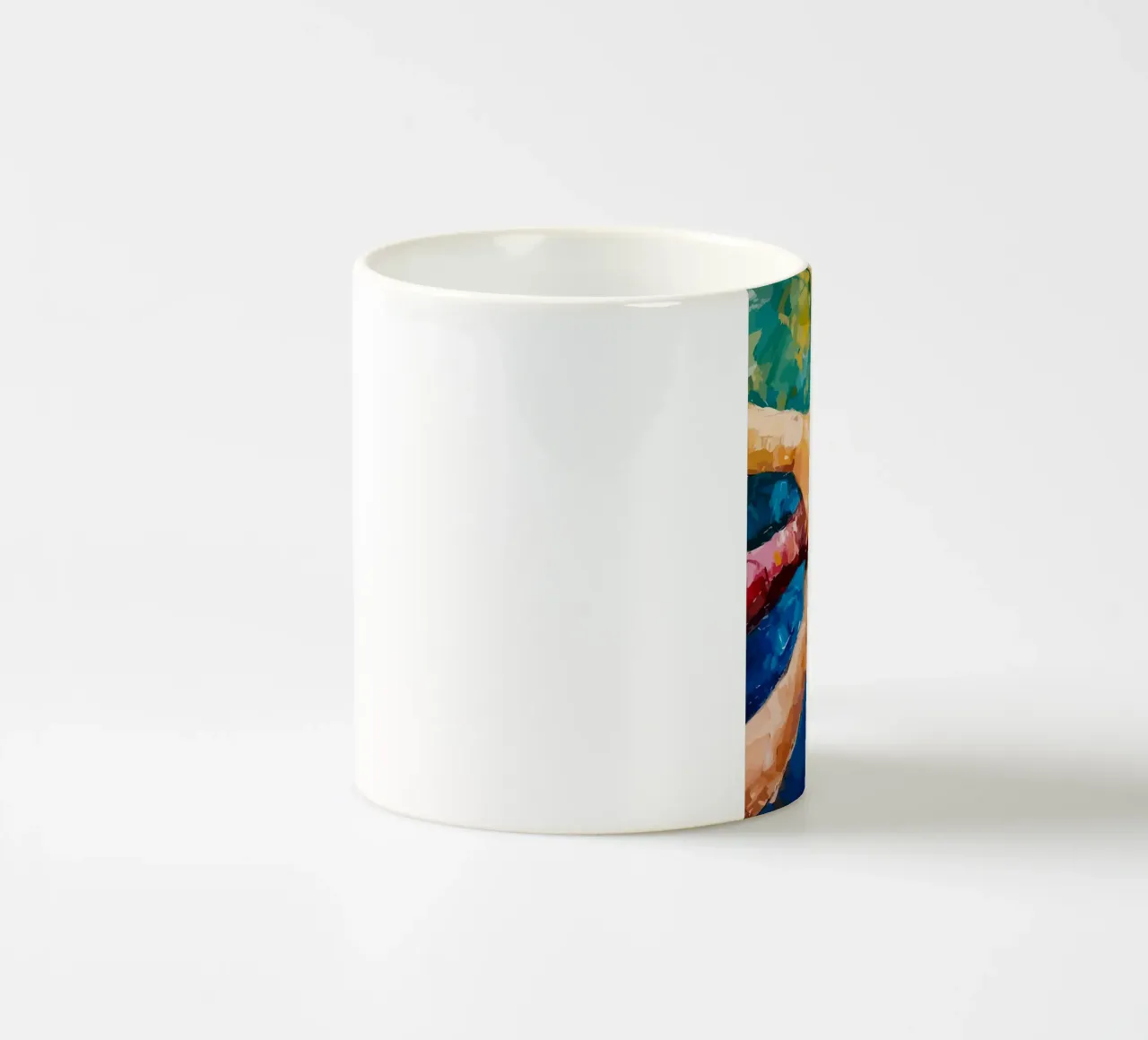 hands together tazza in ceramica da Dumery Art