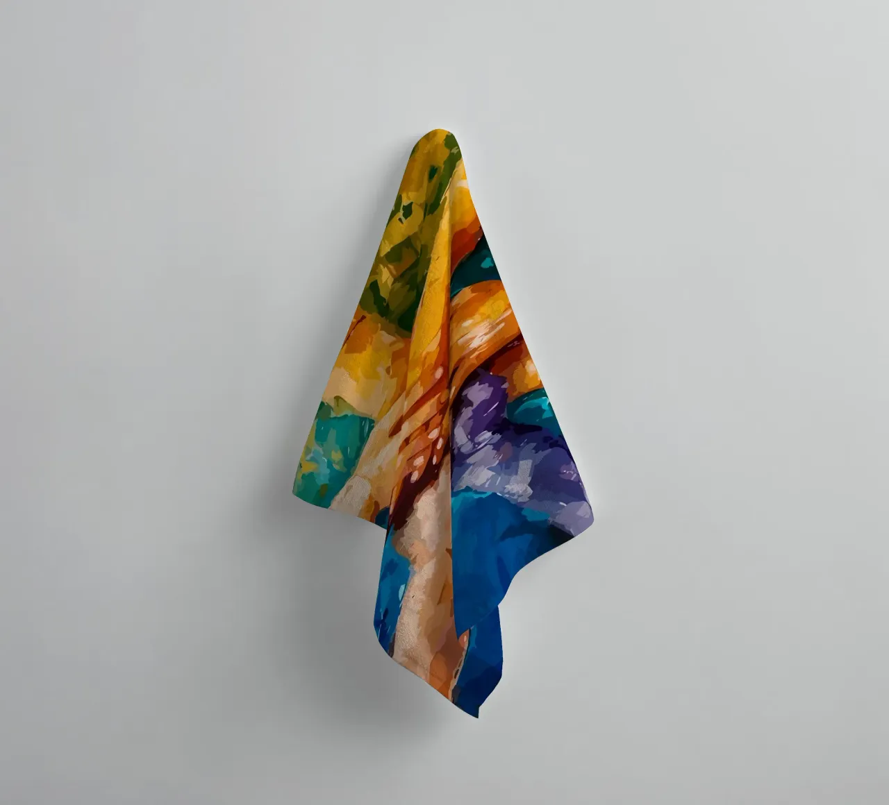 hands together asciugamano da bagno da Dumery Art
