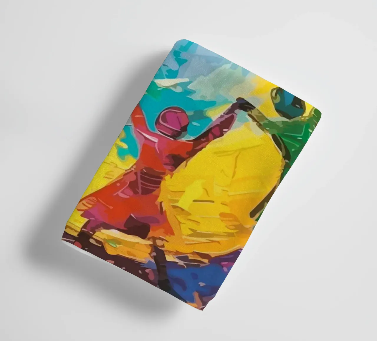 children's hands join together to form a circle asciugamano da bagno da Dumery Art