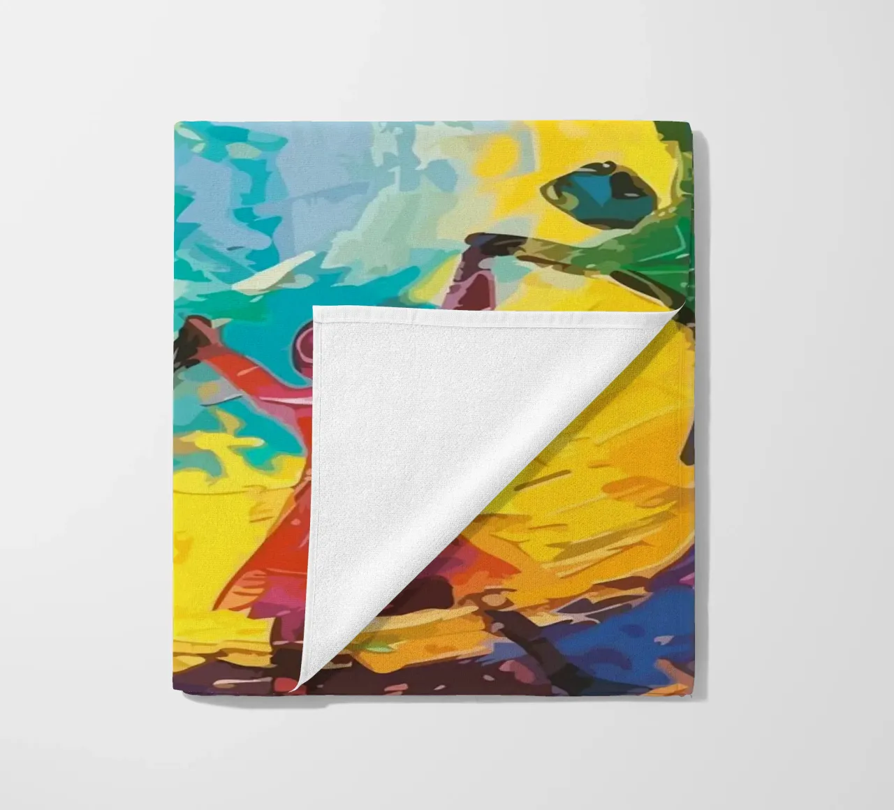 children's hands join together to form a circle telo mare da Dumery Art