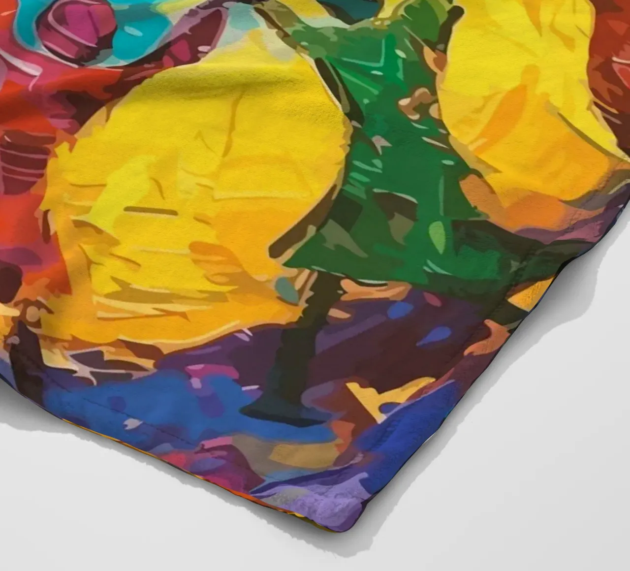 children's hands join together to form a circle coperta in pile da Dumery Art