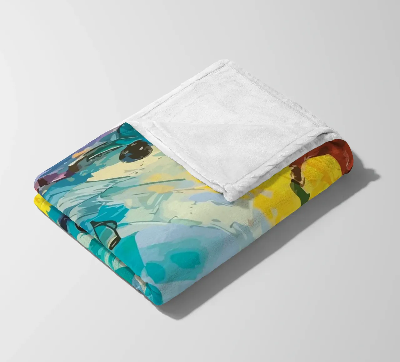 children's hands join together to form a circle coperta in pile da Dumery Art