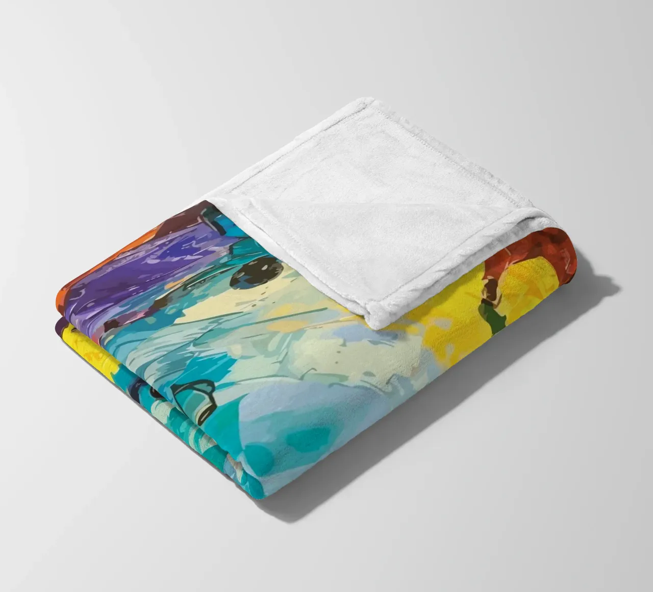 children's hands join together to form a circle coperta in pile da Dumery Art