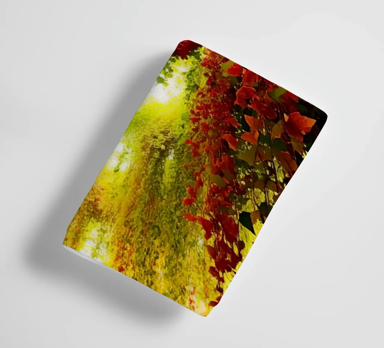 Low Angle View of Building Covered in Climbing Plants towel by DesignDoodle