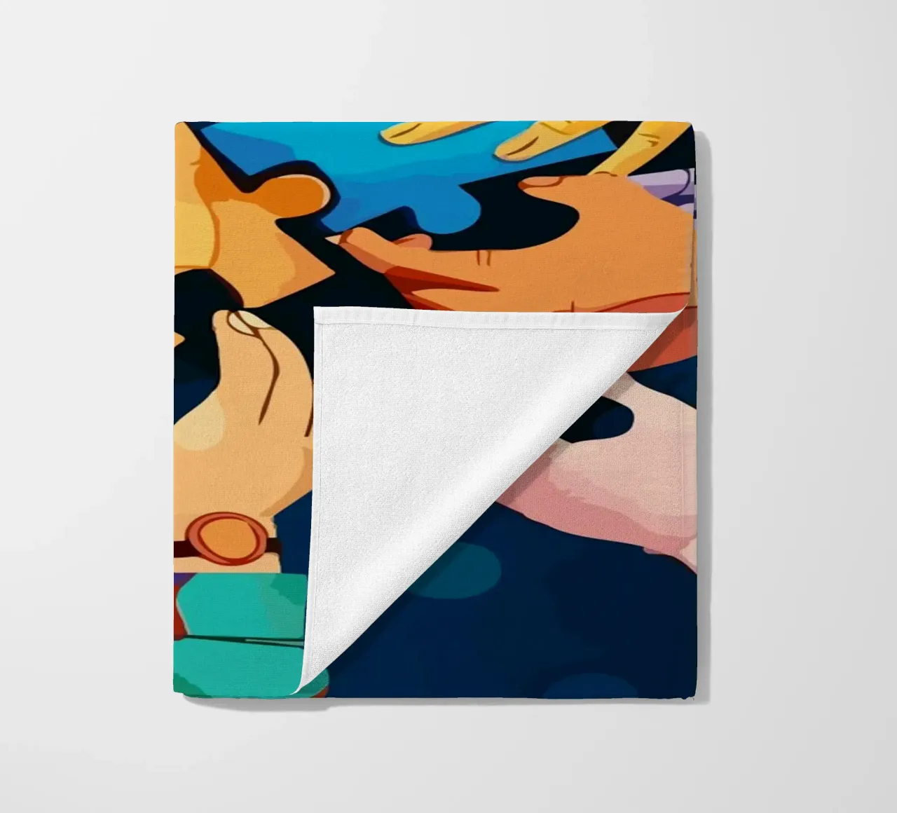puzzle hand telo mare da Dumery Art