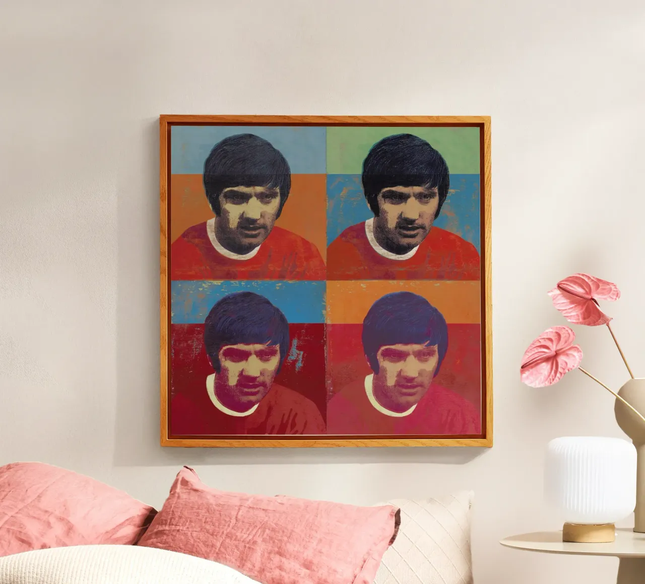 George Best 4 plexiglass da Andy Bridge