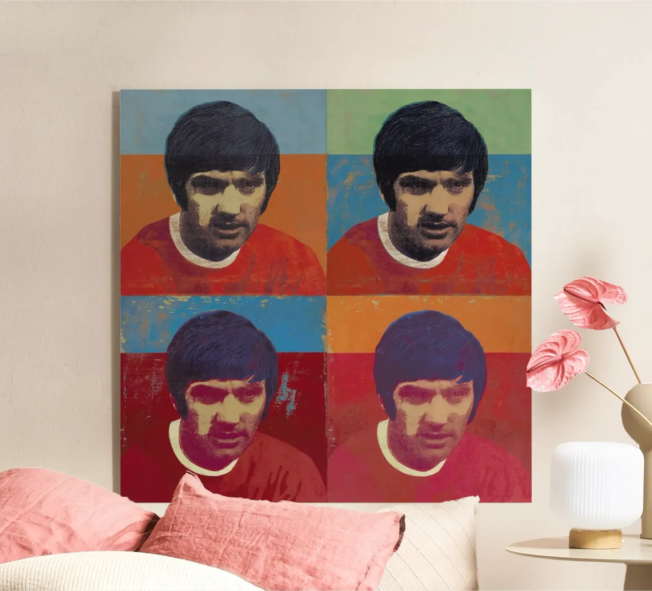 George Best 4 plexiglass da Andy Bridge