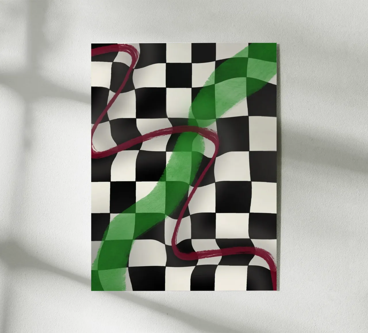 Rivers Acryl-Glas von Viola