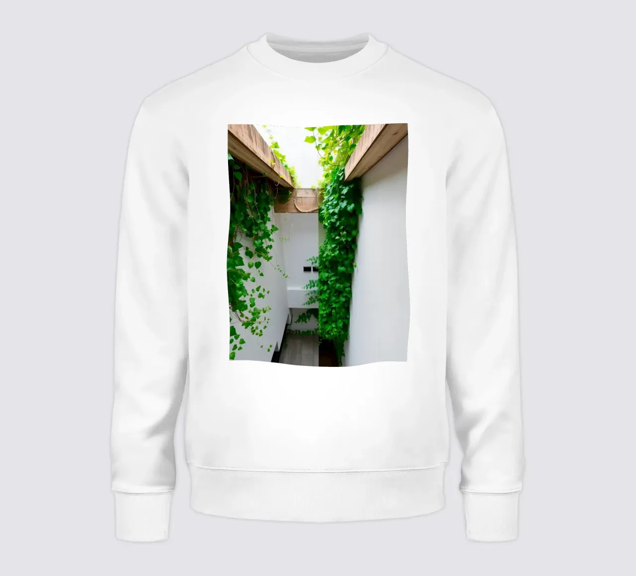 Cortile interno con viti e lucernario felpa da DesignDoodle