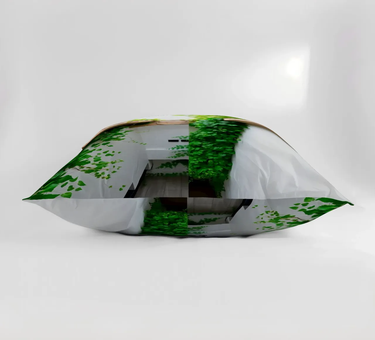 Cortile interno con viti e lucernario cuscino da DesignDoodle