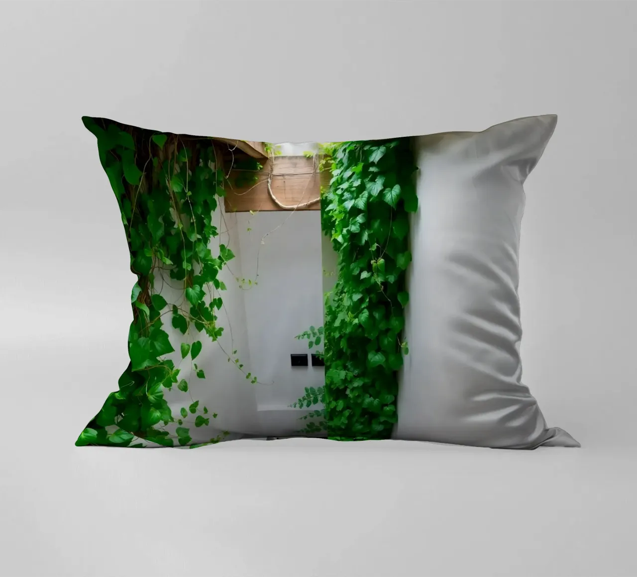 Cortile interno con viti e lucernario cuscino da DesignDoodle