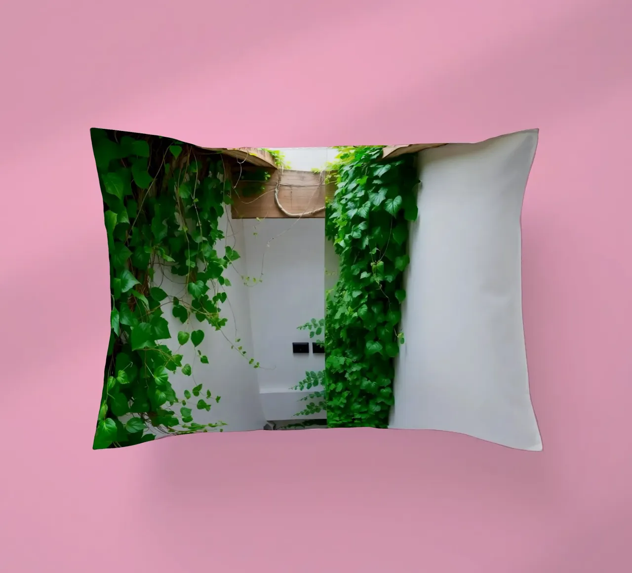 Cortile interno con viti e lucernario cuscino da DesignDoodle