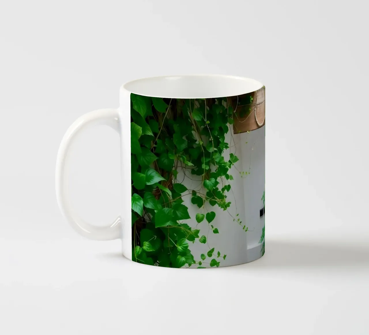 Cortile interno con viti e lucernario tazza in ceramica da DesignDoodle