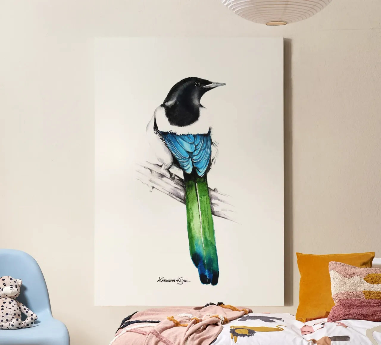 Magpie tela da Karolina Kijak
