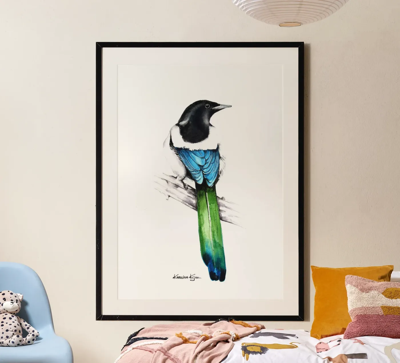 Magpie poster da Karolina Kijak
