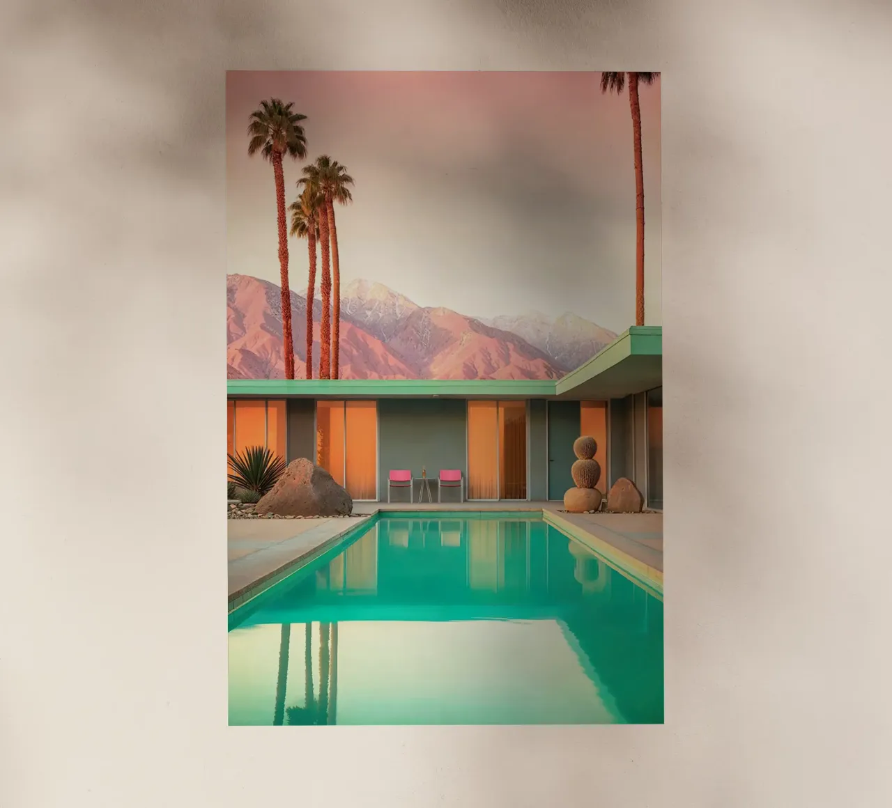 Motel 66 Palm Spring pellicola backlit da lennytravers