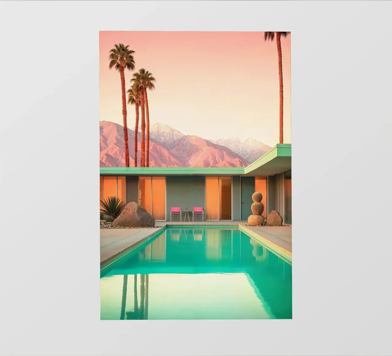 Motel 66 Palm Spring pellicola backlit da lennytravers