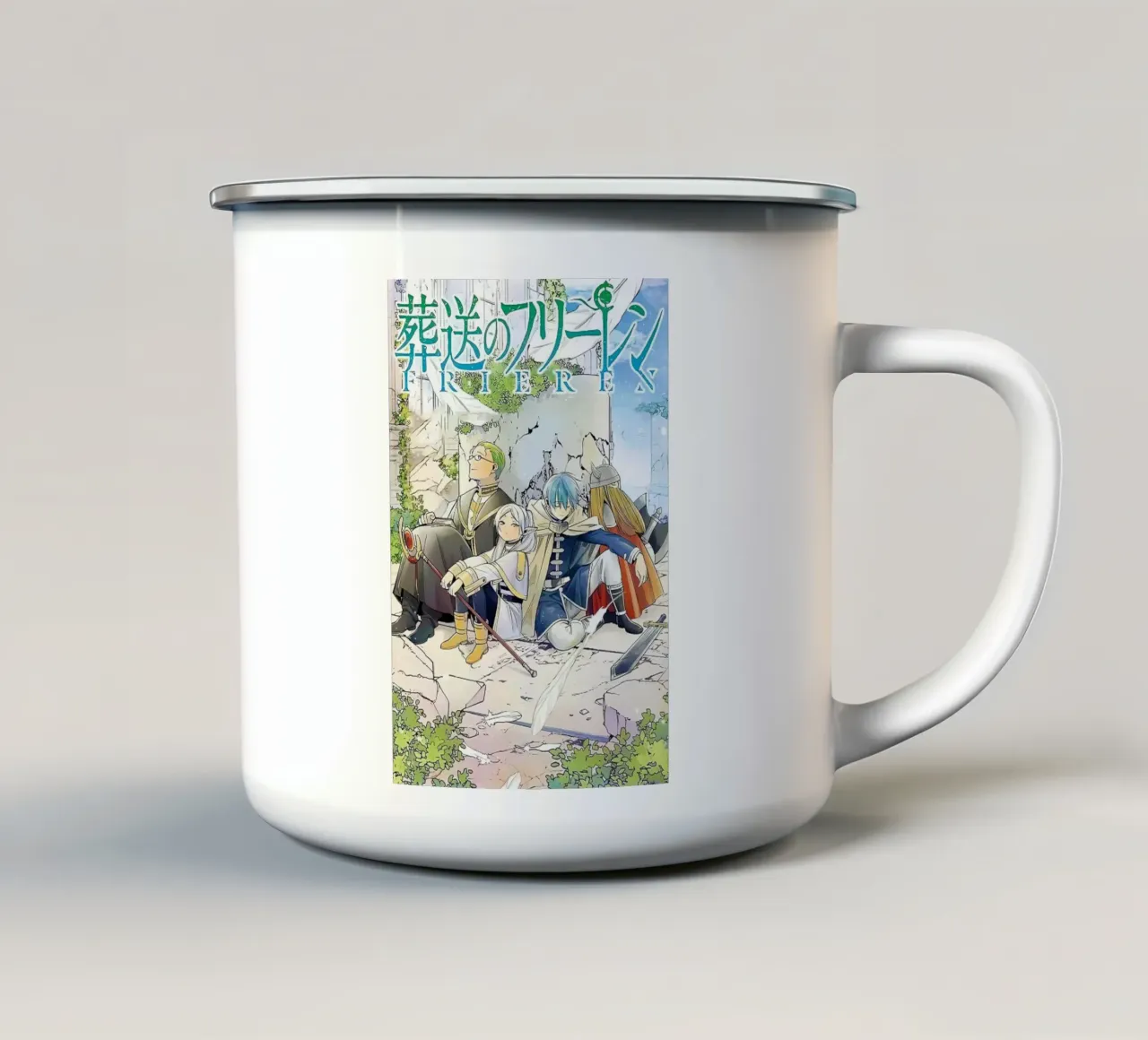 Sousou No Frieren tazza in smalto da donald shop