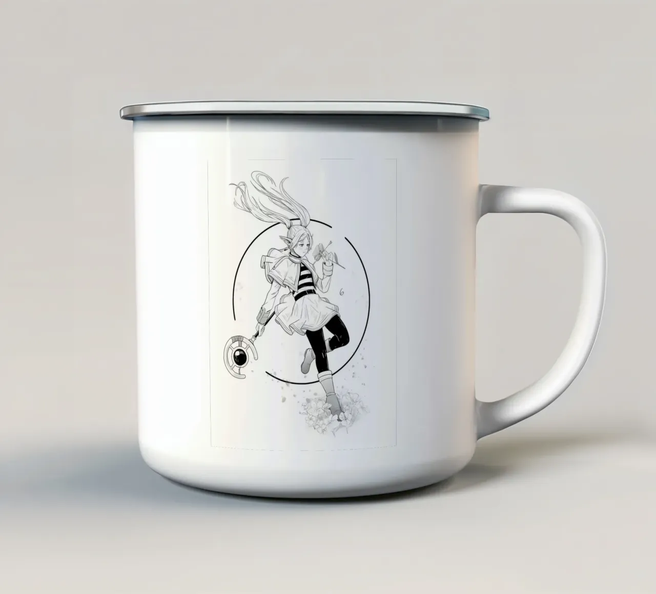 Sousou no Frieren tazza in smalto da donald shop