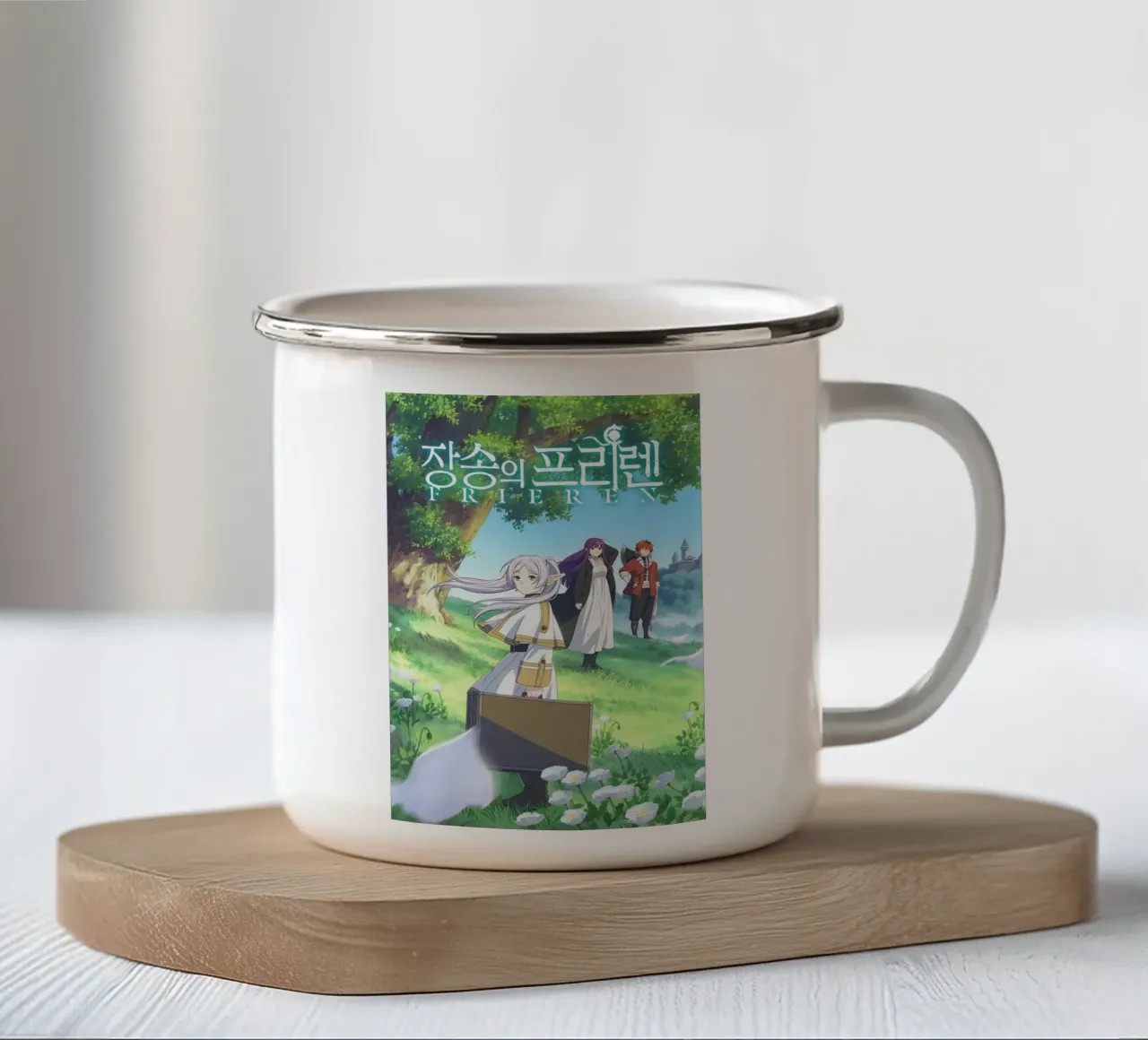 Sousou no Frieren tazza in smalto da donald shop