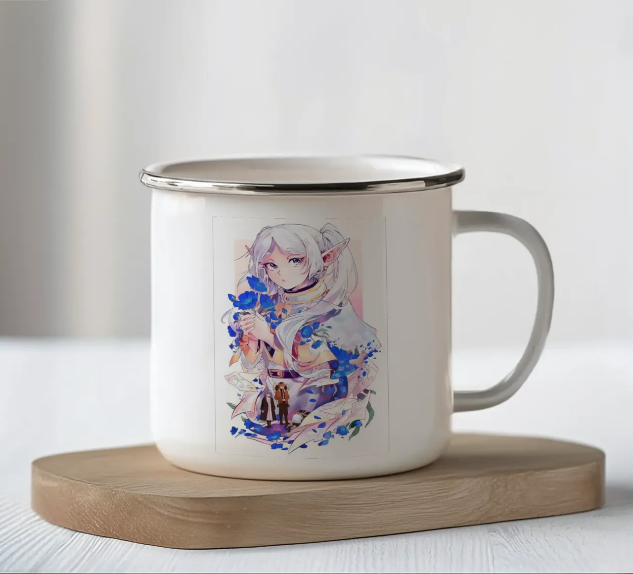 Sousou no Frieren tazza in smalto da donald shop