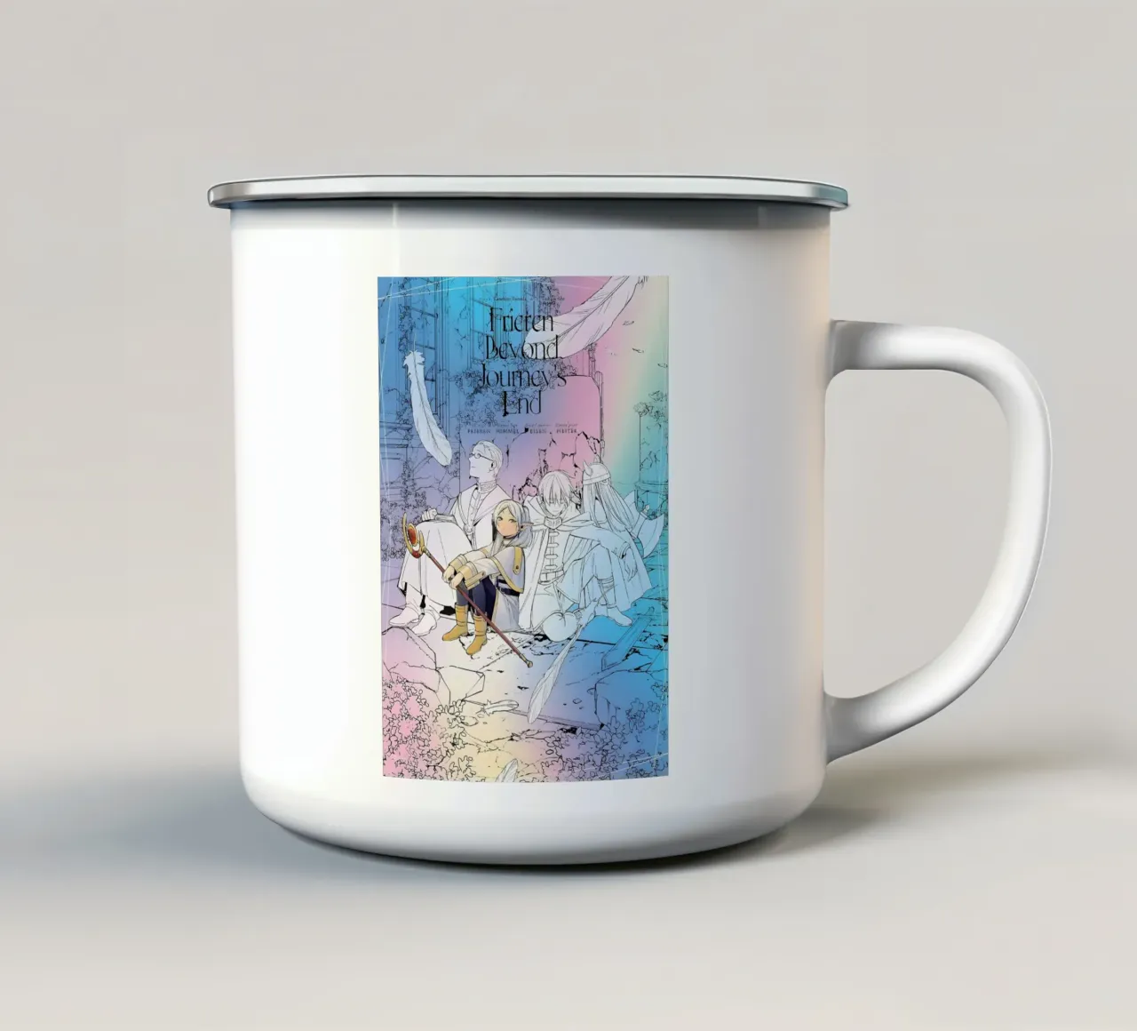 Sousou no Frieren tazza in smalto da donald shop