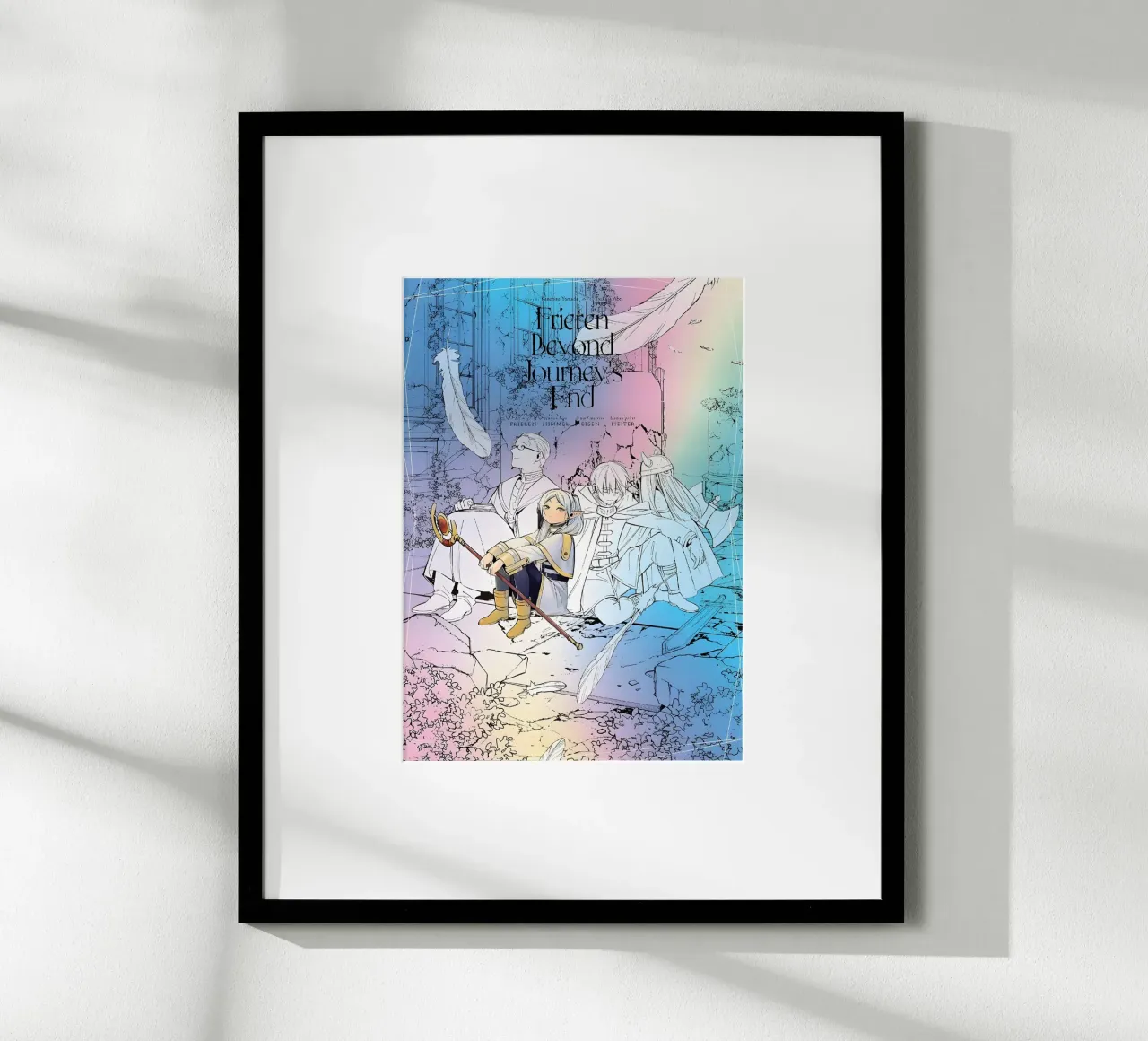 Sousou no Frieren poster con telaio in plastica da donald shop
