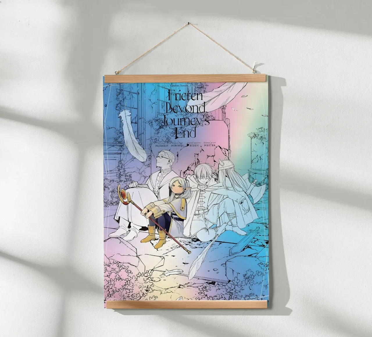 Sousou no Frieren poster con telaio in plastica da donald shop