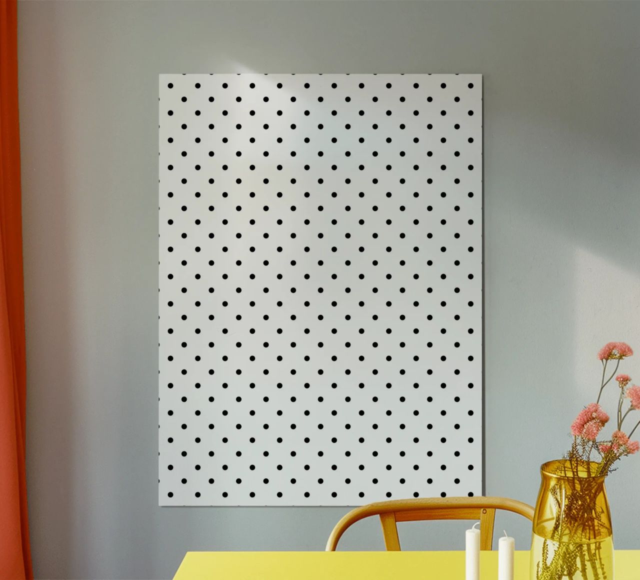 Minimal Basic Polka Dots | Nero su bianco carta hahnemühle da Beauty in Simplicity