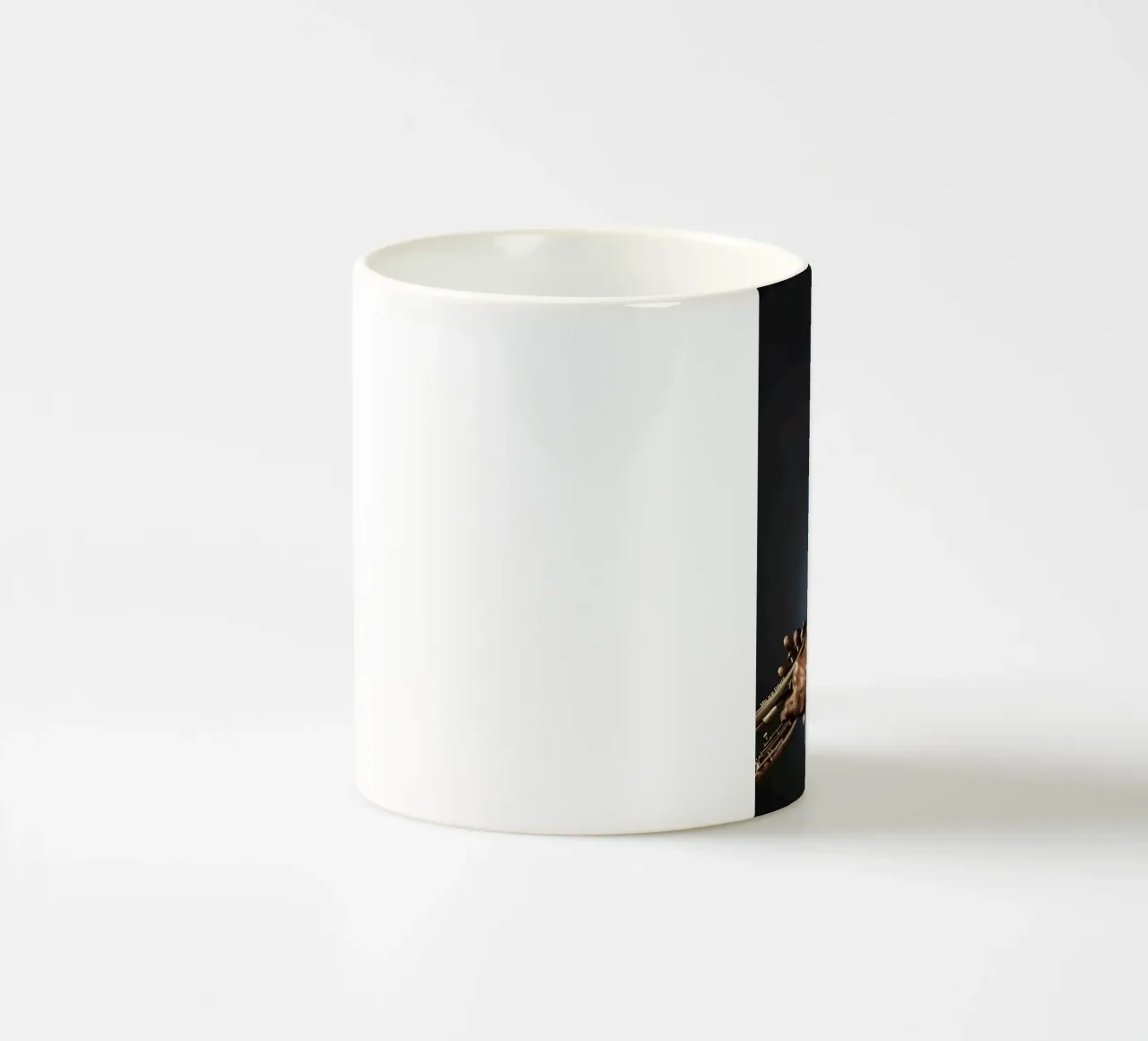 Miles Davis tazza in ceramica da Low poly art
