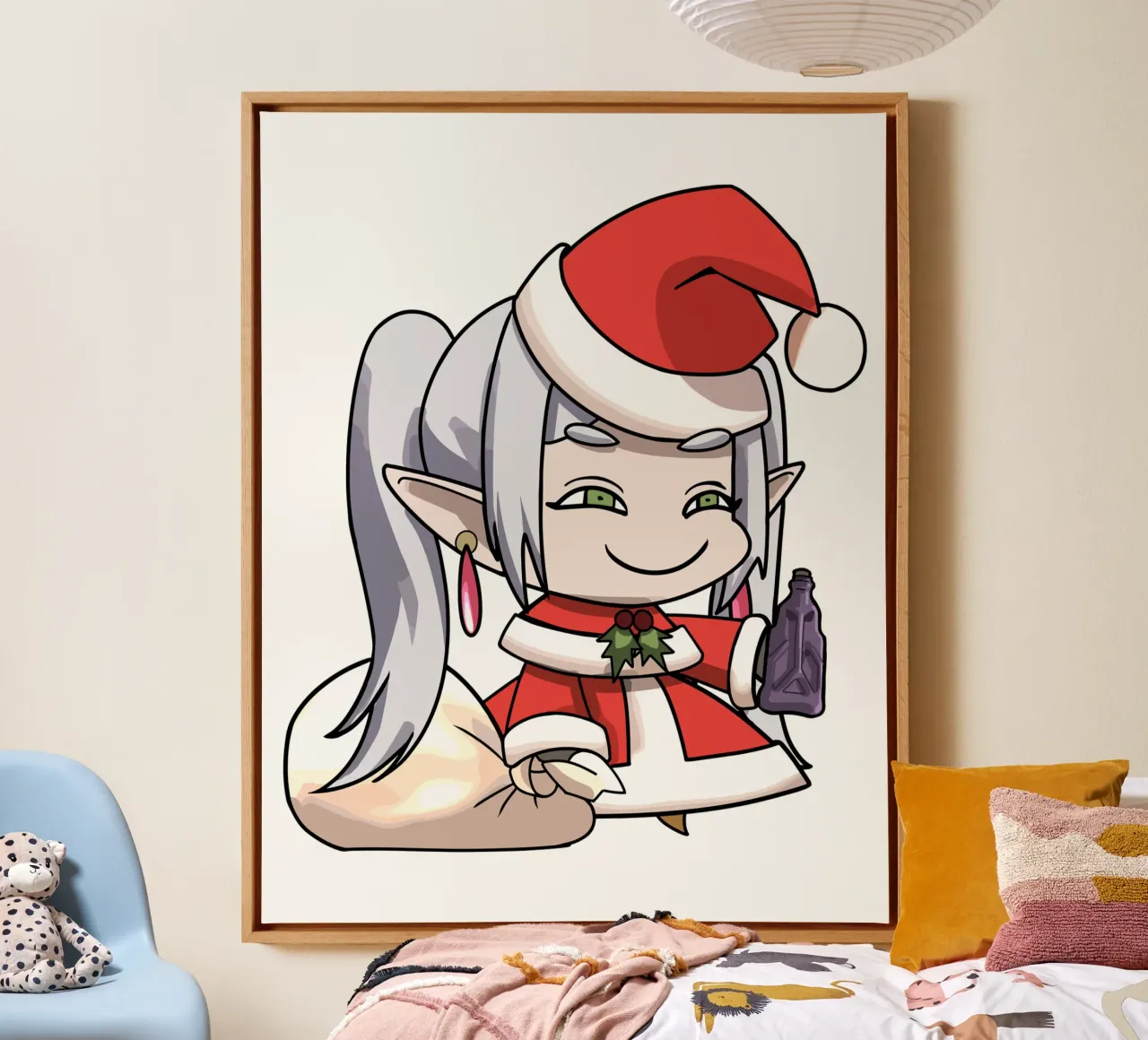 Sint Frieren canvas met Baklijst van donald shop