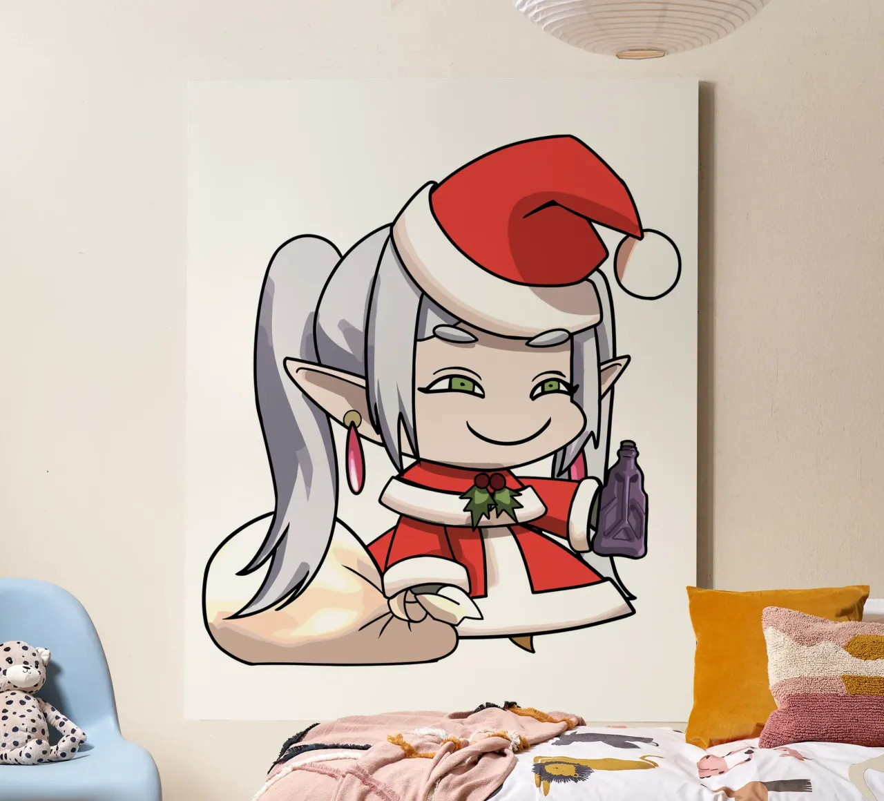 Sint Frieren canvas met Baklijst van donald shop