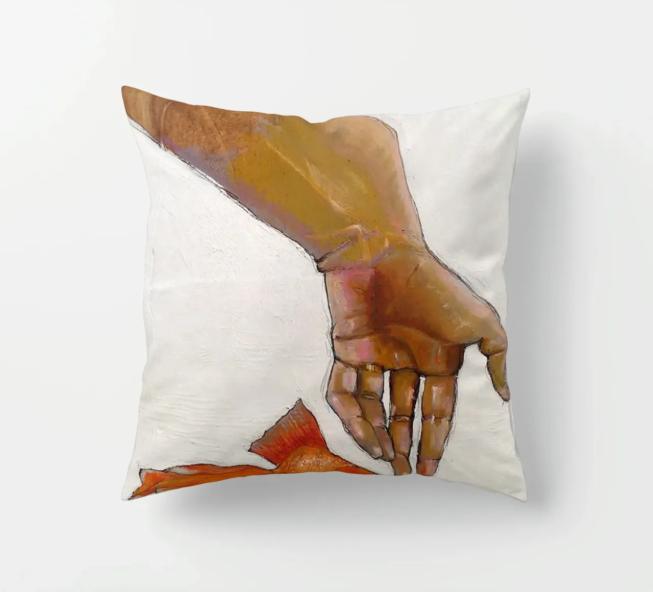 Mano con koi cuscino da Martin Ahrens