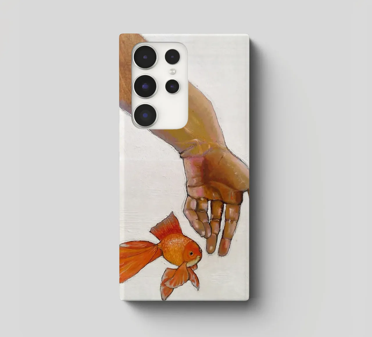 Mano con koi cover samsung da Martin Ahrens