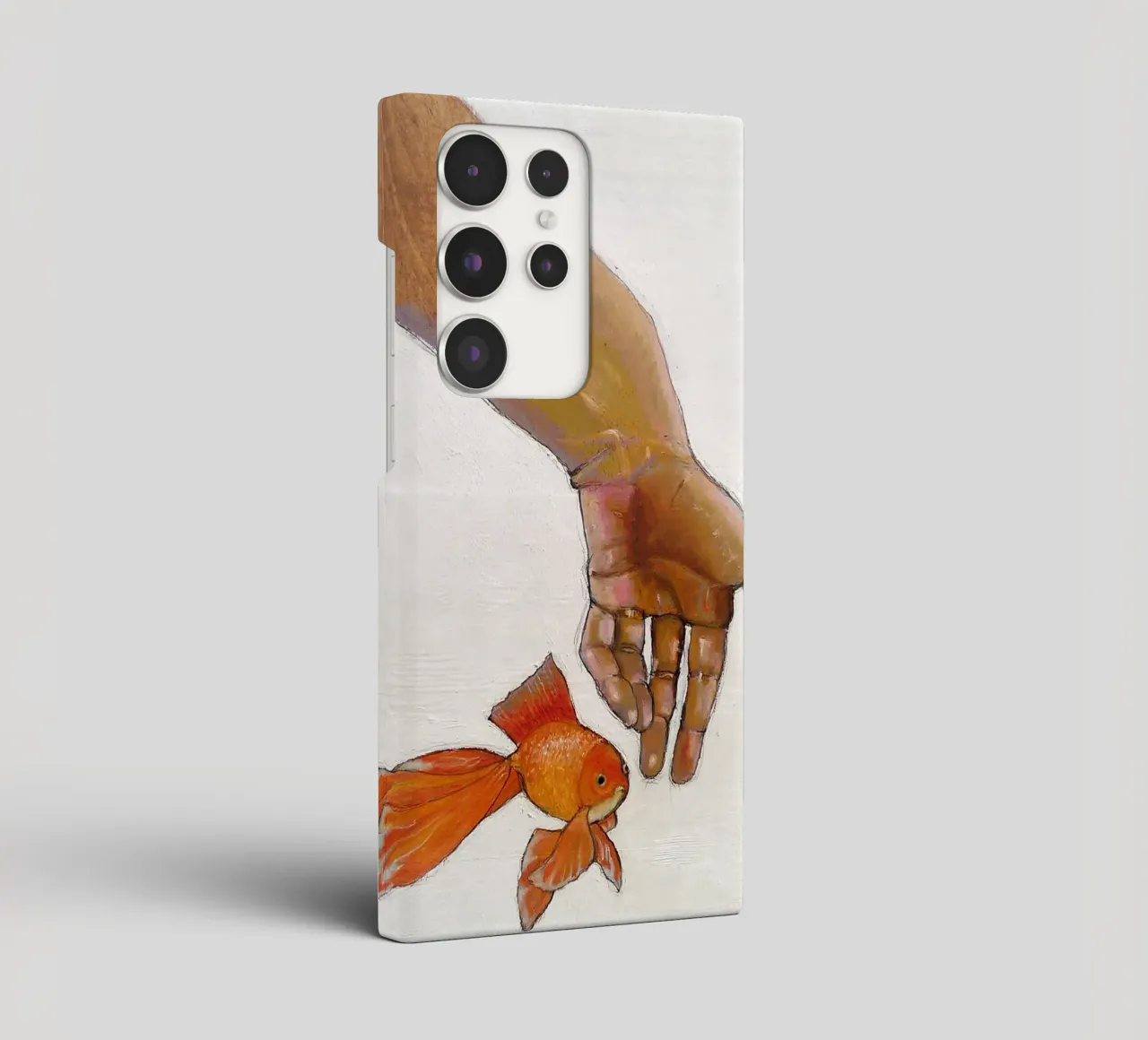 Mano con koi cover samsung da Martin Ahrens