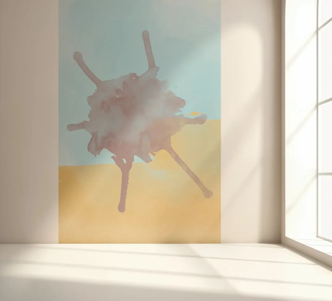 Klecks fotobehang van AESTHETIC VIBES by Isabel