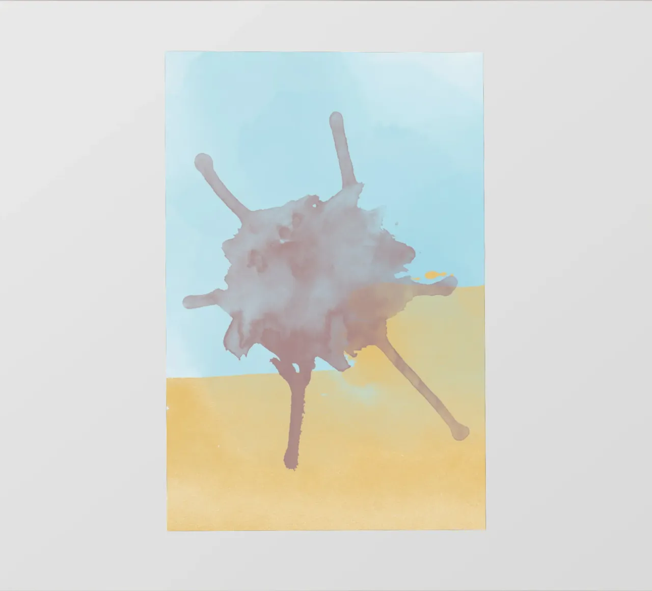 Klecks fotobehang van AESTHETIC VIBES by Isabel