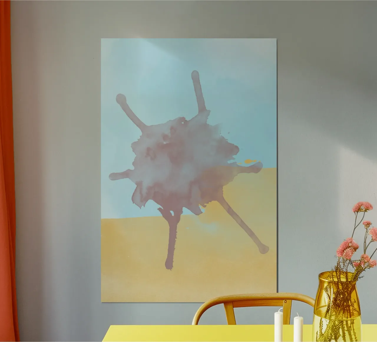 Klecks Poster von AESTHETIC VIBES by Isabel