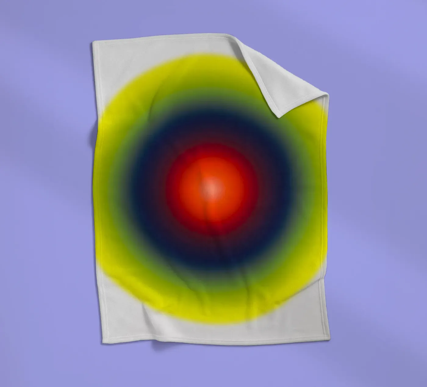 Solar Bloom Fleecedecke von RS LAB STUDIO