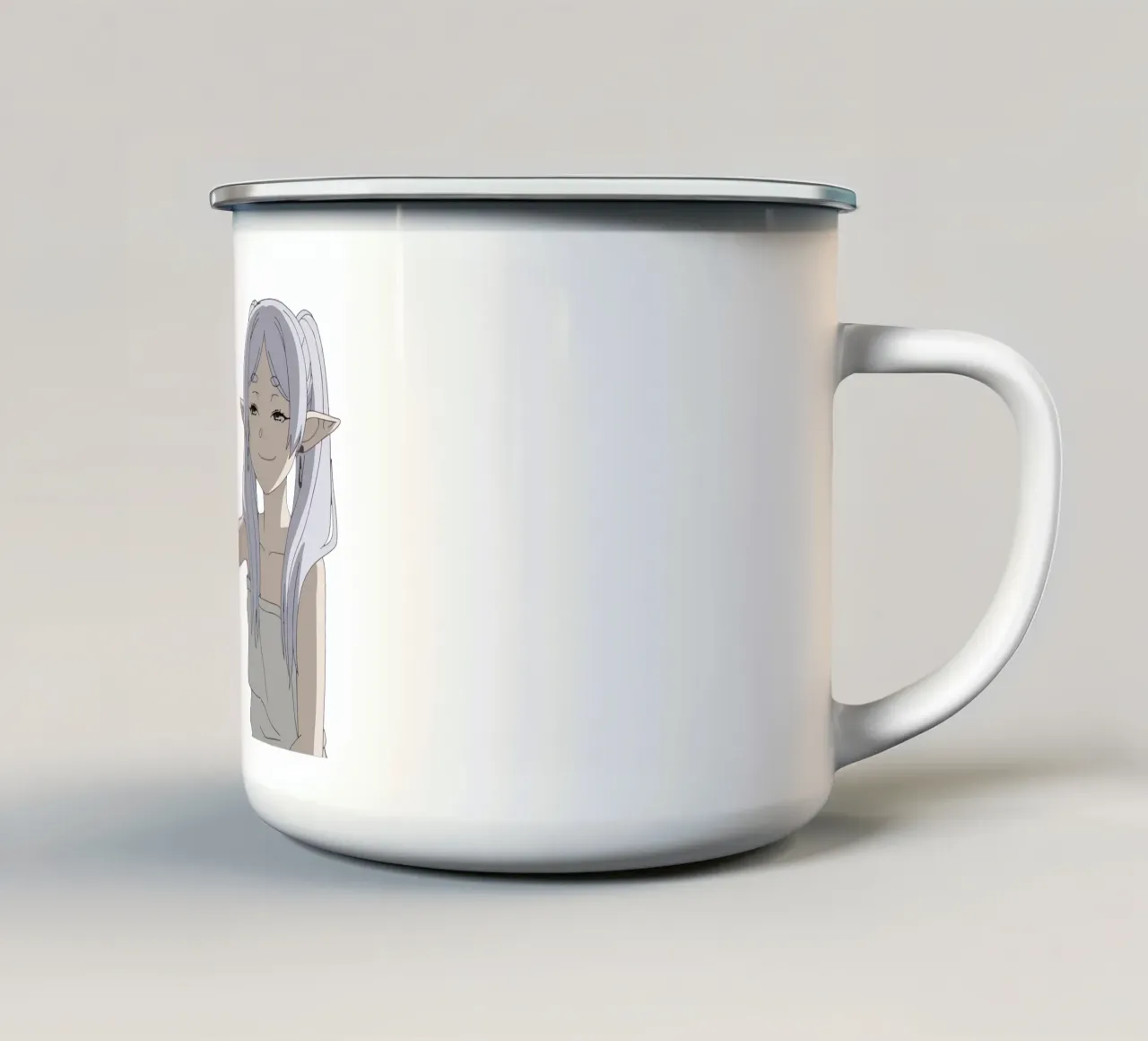 Congelare il sorriso tazza in smalto da donald shop