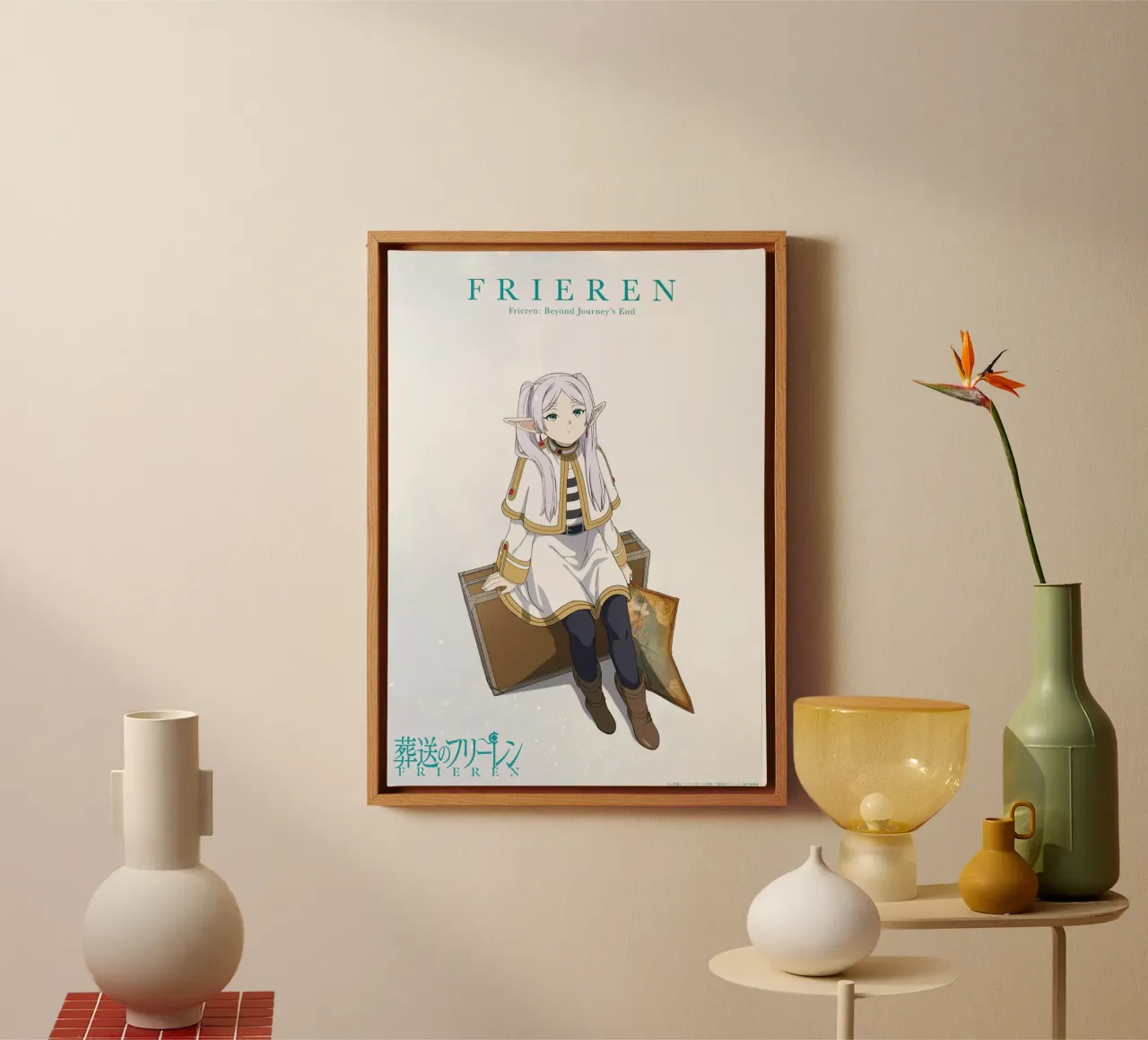 frieren sit down canvas met Baklijst van donald shop