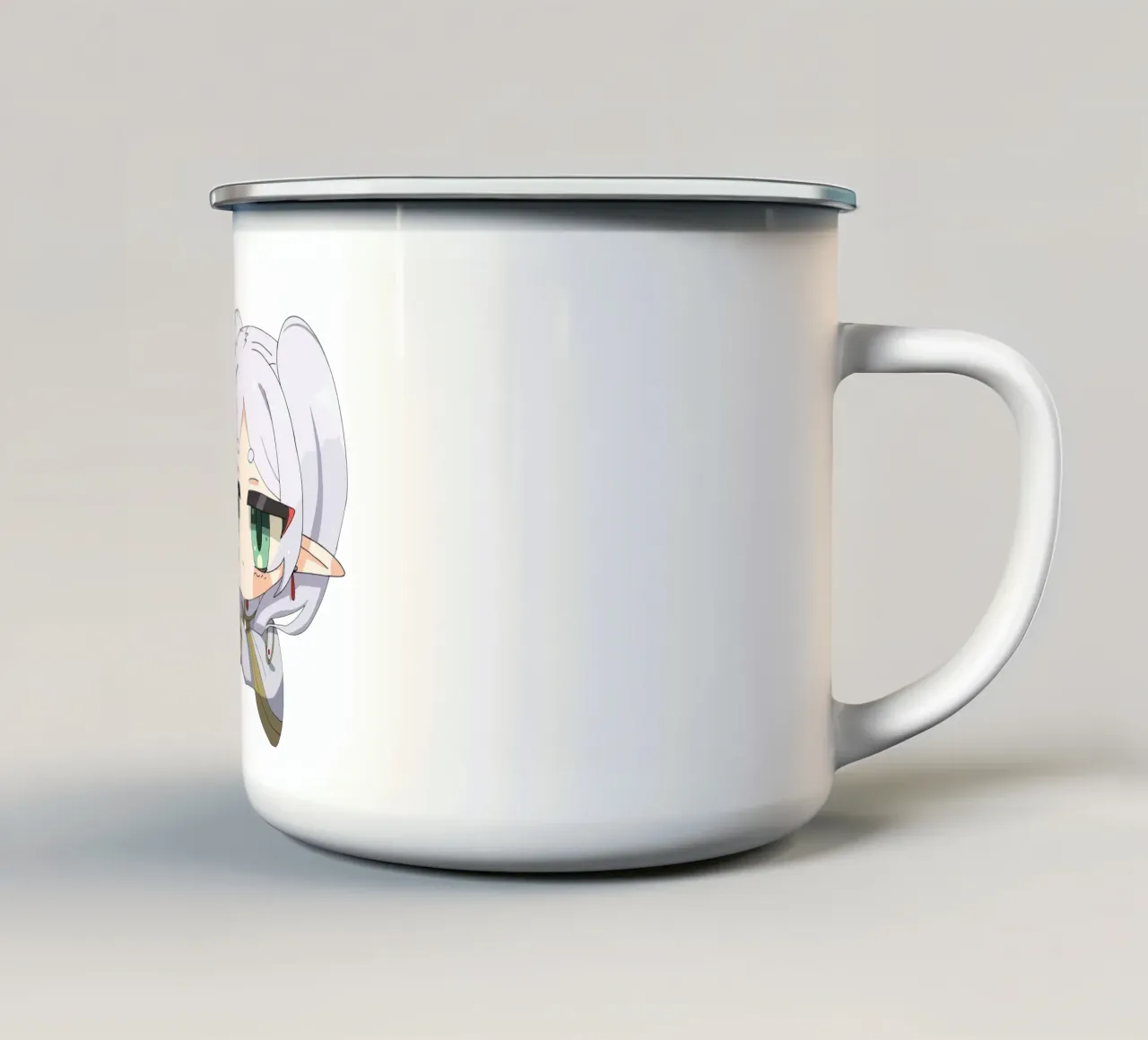 Leggere un libro tazza in smalto da donald shop