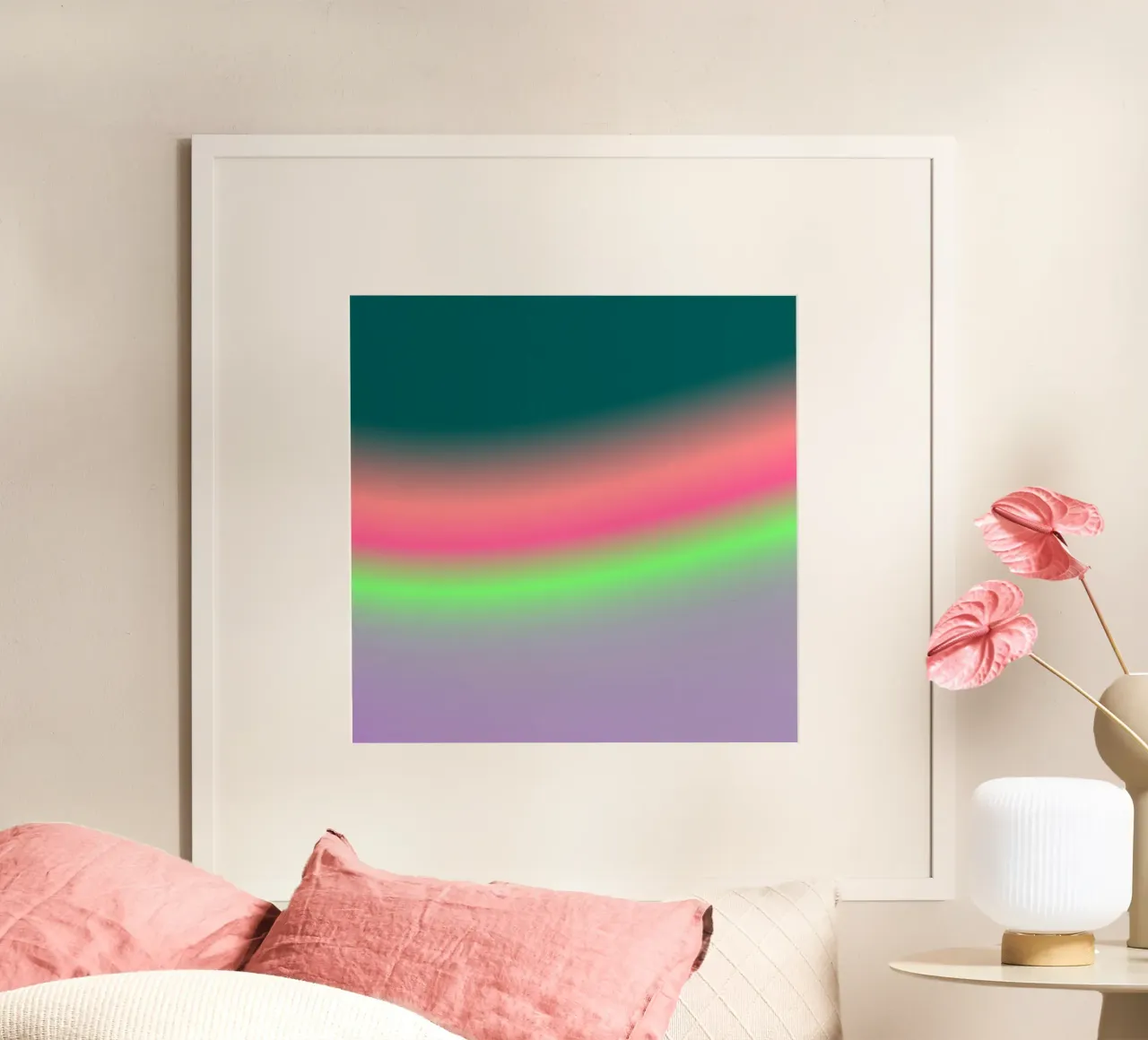 Your energy is INTOXICATING 💡 poster con telaio in plastica da ÂME LIBRE STUDIO