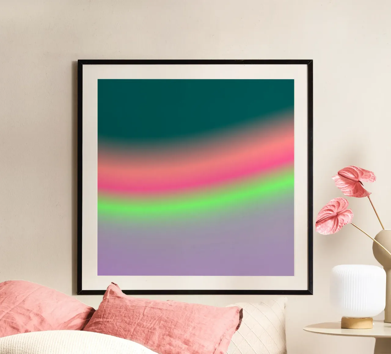 Your energy is INTOXICATING 💡 poster con telaio in plastica da ÂME LIBRE STUDIO
