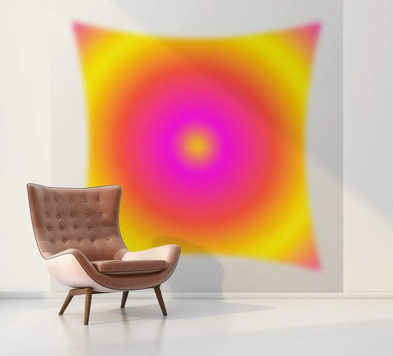 Radiant Echo fotobehang van RS LAB STUDIO